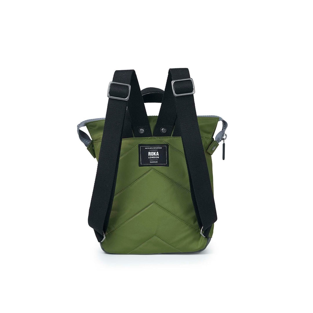 An image of the ROKA London Black Label Bantry B Small Recycled Nylon