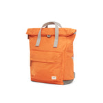 An image of the Roka London Canfield B Rucksack in the colourBurnt Orange.