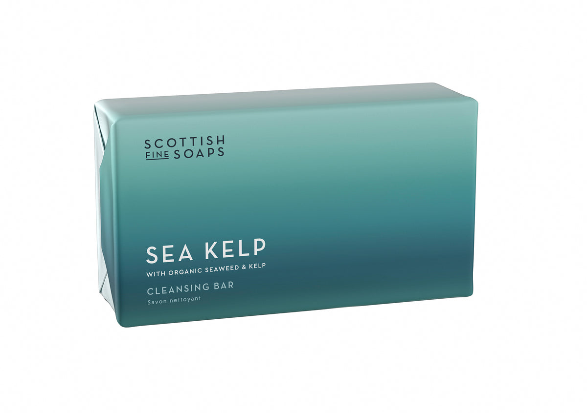 An image of the Scottish Fine Soaps Cleansing Bar 220g Wrapped