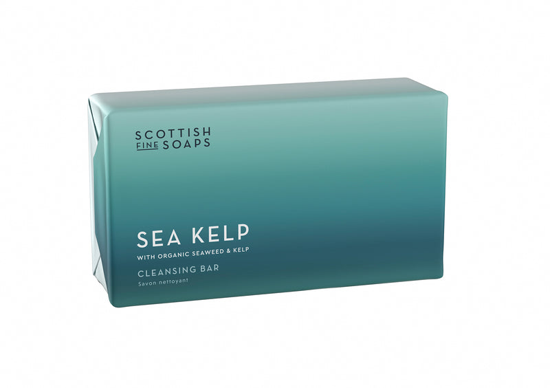 An image of the Scottish Fine Soaps Cleansing Bar 220g Wrapped