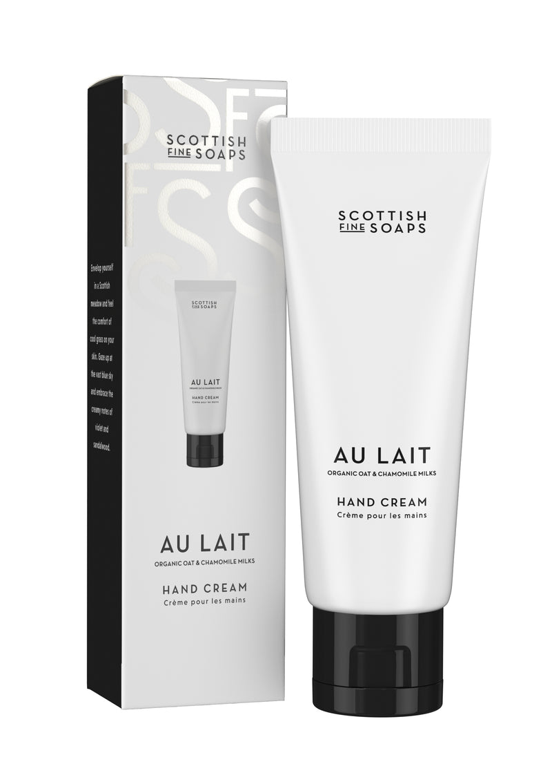 An image of the Scottish Fine Soaps Hand Cream 75ml Tube in Carton