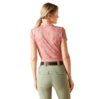 An image of the Ariat Motif Short Sleeve Polo