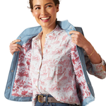 An image of the Ariat Woodside Quilted Gilet