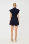 An image of the Suncoo Bianca Embroidered High-Waisted Shorts