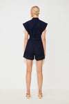 An image of the Suncoo Ludy Embroidered Blouse with Buttons