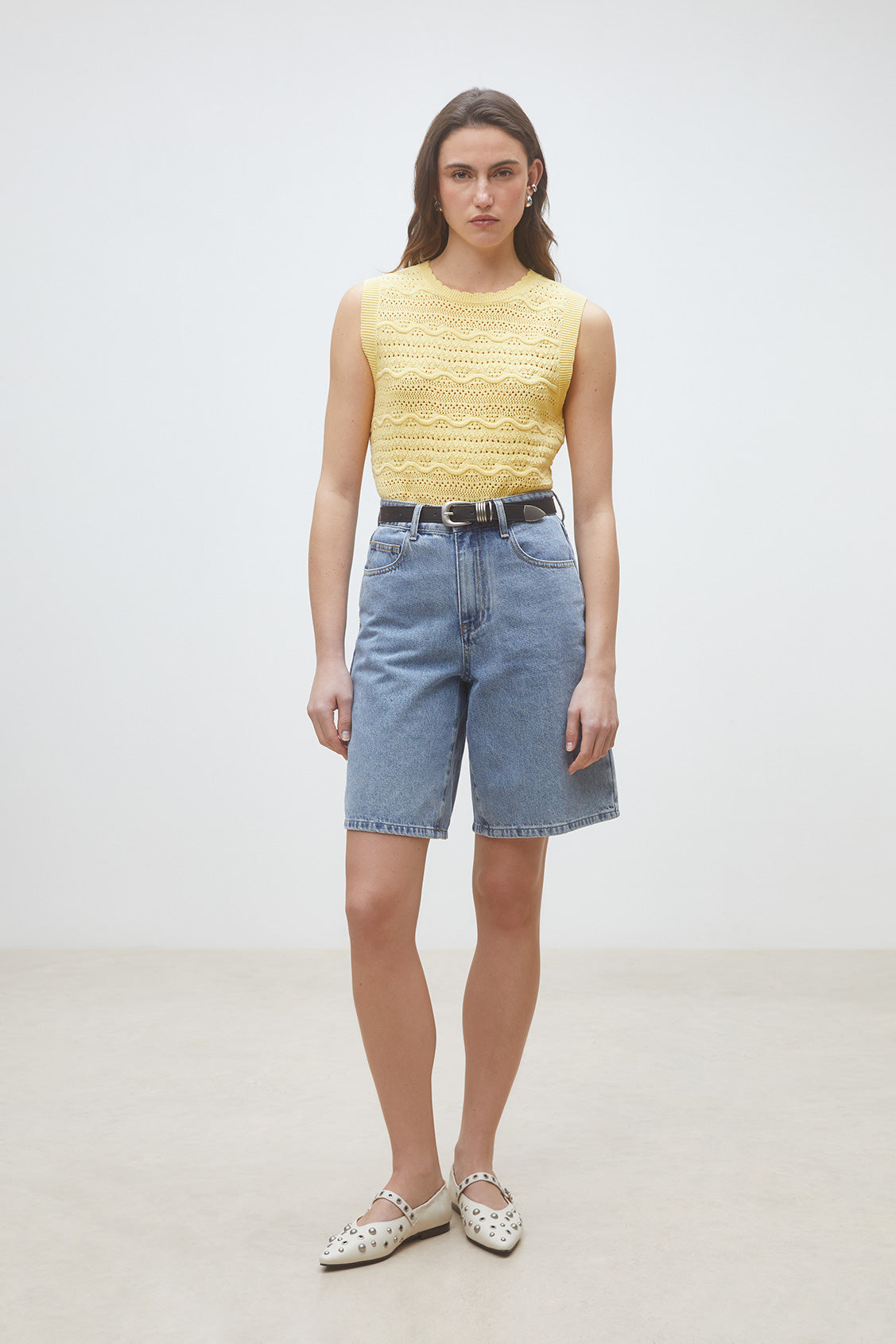 An image of the Suncoo Pidji Knitted Vest