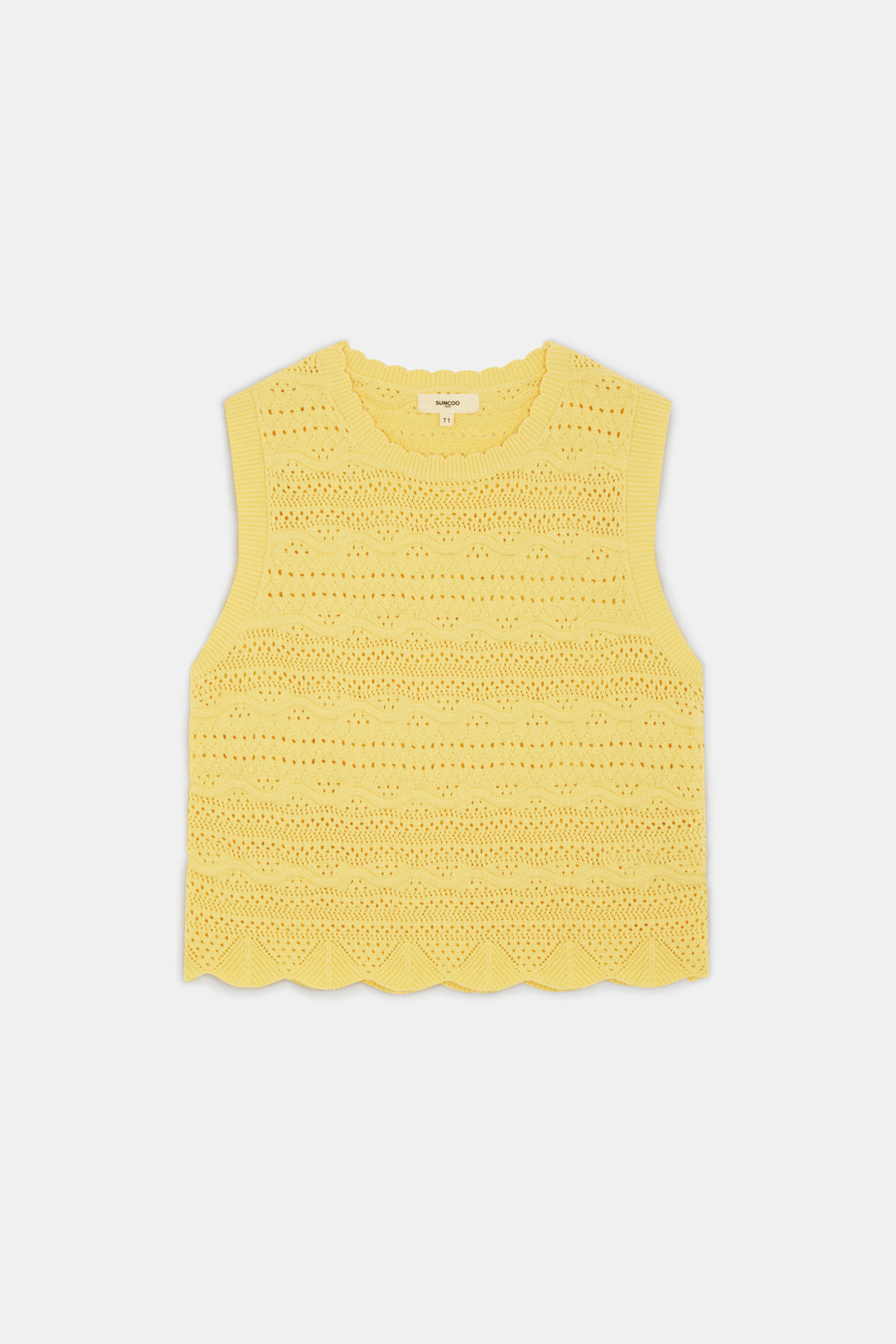An image of the Suncoo Pidji Knitted Vest