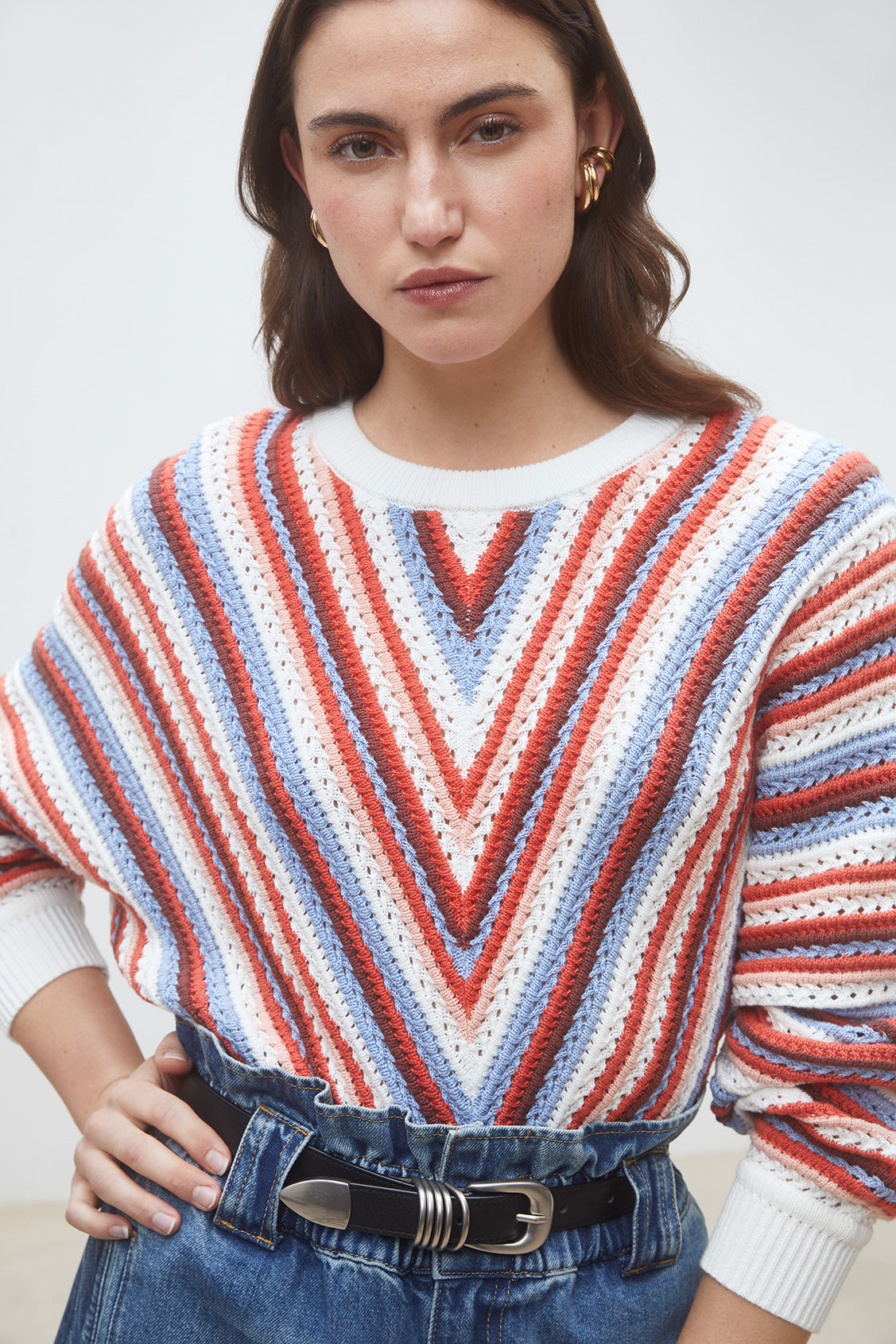 An image of the Suncoo Pheana Sweater