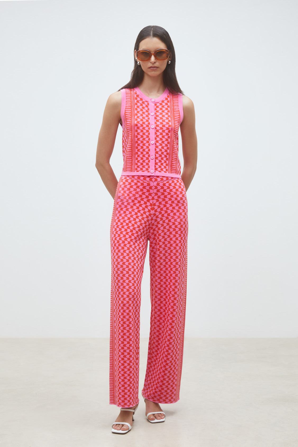 An image of the Suncoo Gablesi Knitted Vest