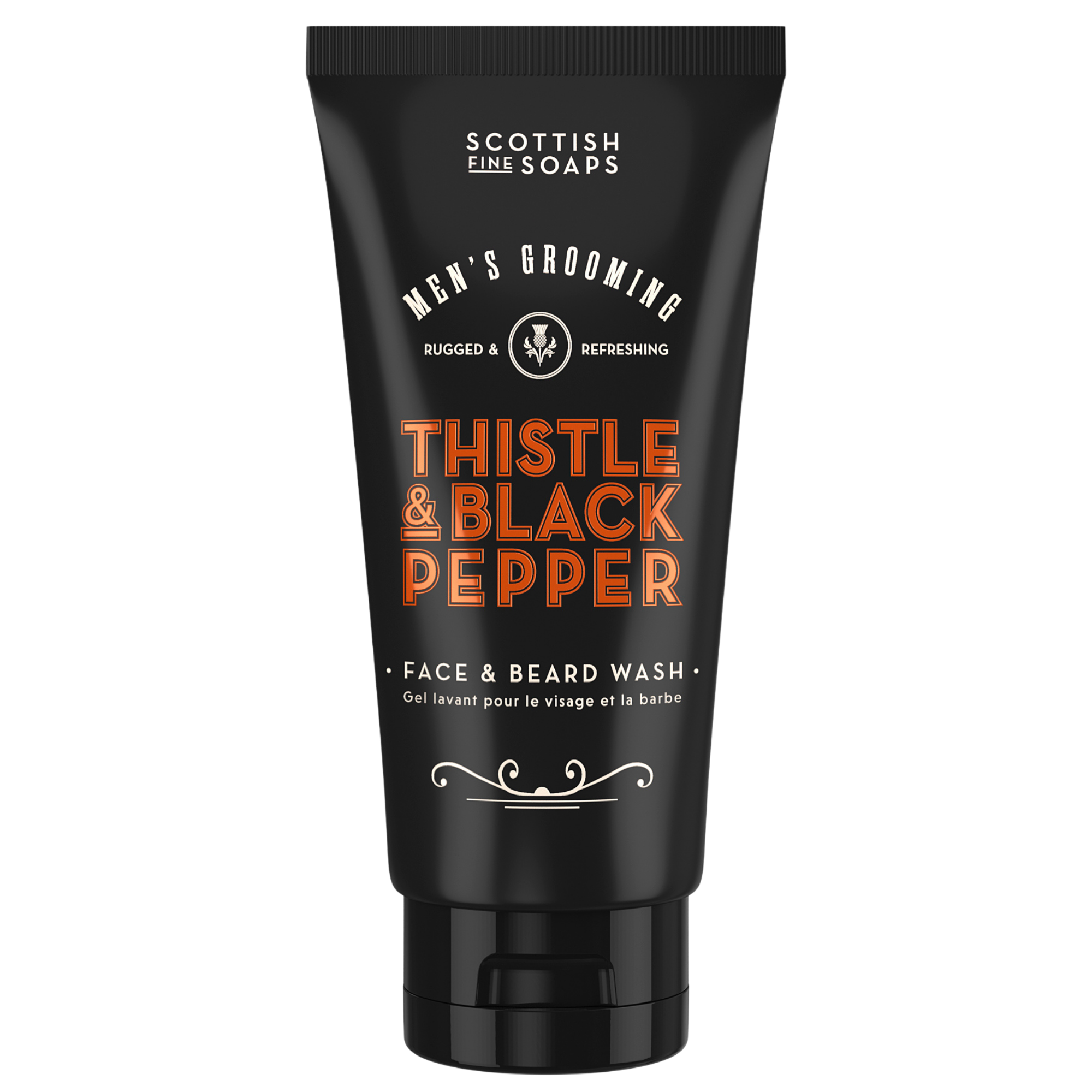 An image of the Scottish Fine Soaps Men's Grooming Face & Beard Wash 150ml Tube