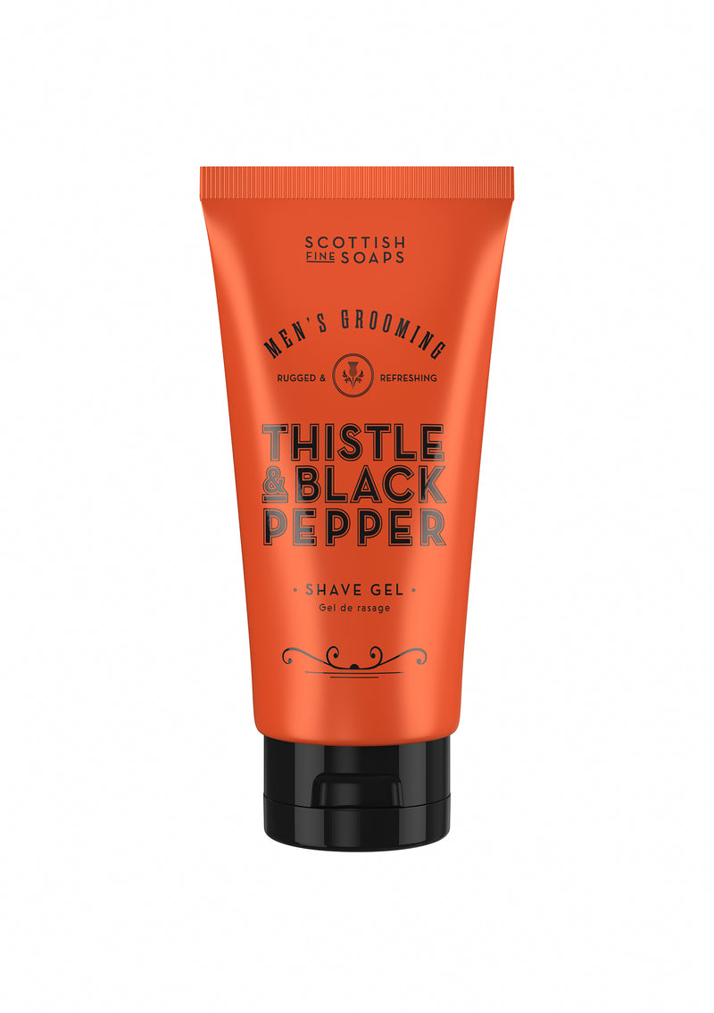 An image of the Scottish Fine Soaps Men's Grooming Shave Gel 150ml Tube
