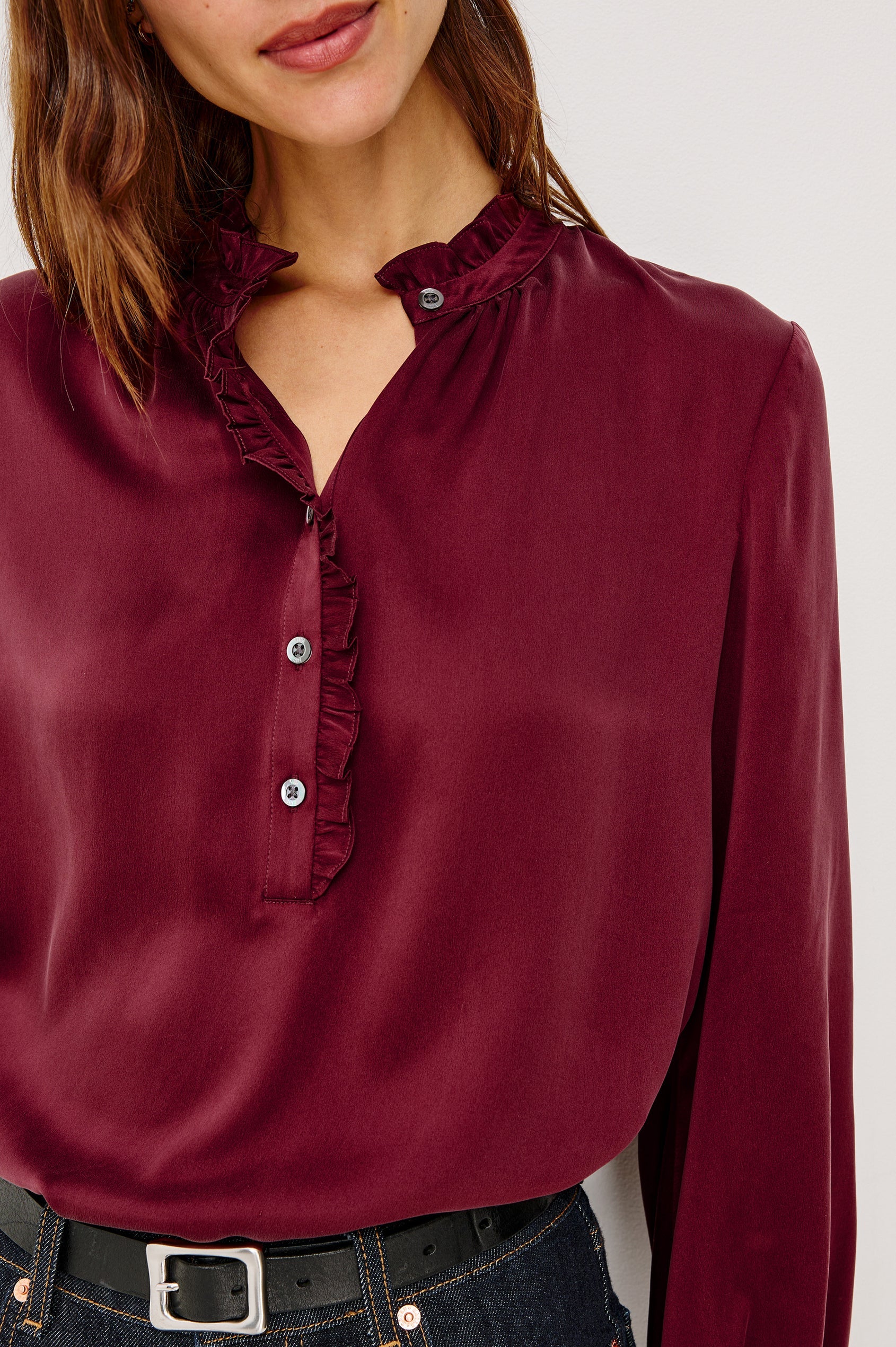 An image of the Rails Sien Long Sleeve Top