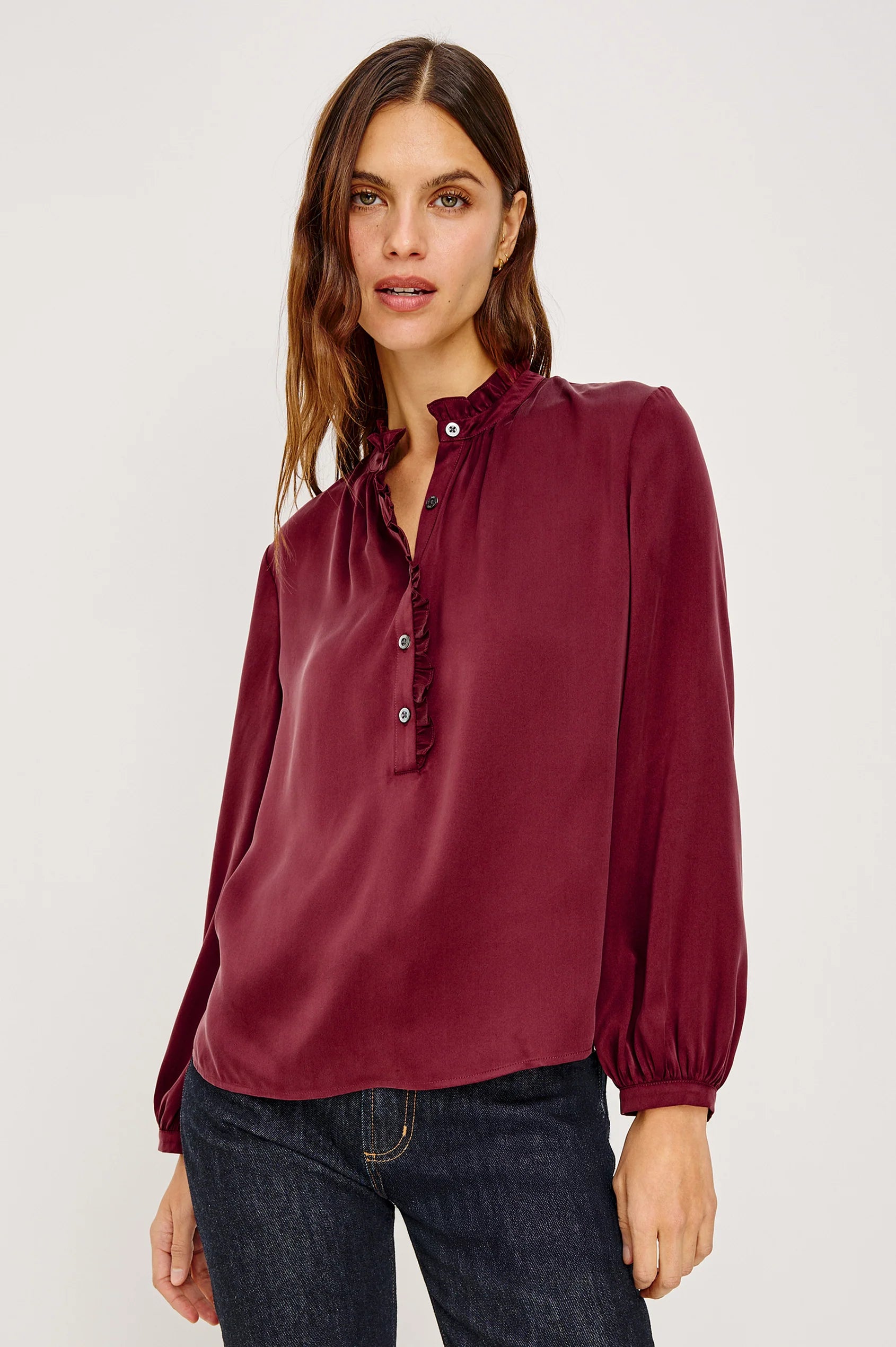 An image of the Rails Sien Long Sleeve Top