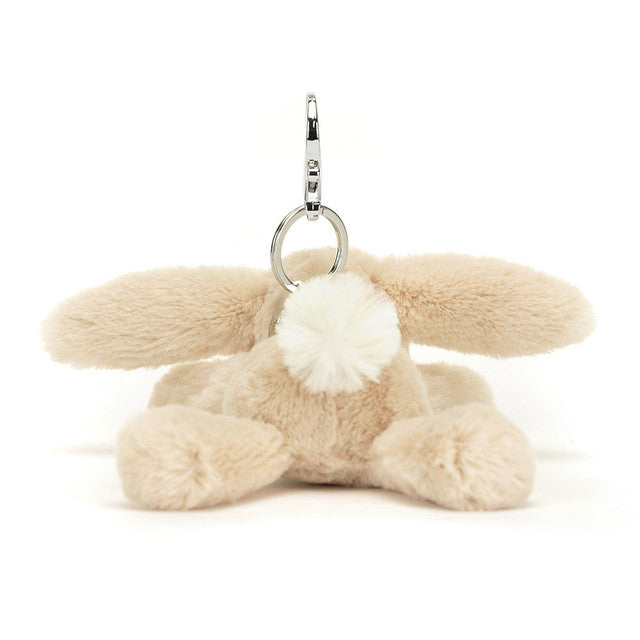 An image of the Jellycat Jellycat Smudge Rabbit Bag Charm