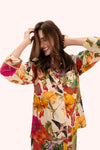 An image of the Powder Cream Posy Pyjamas