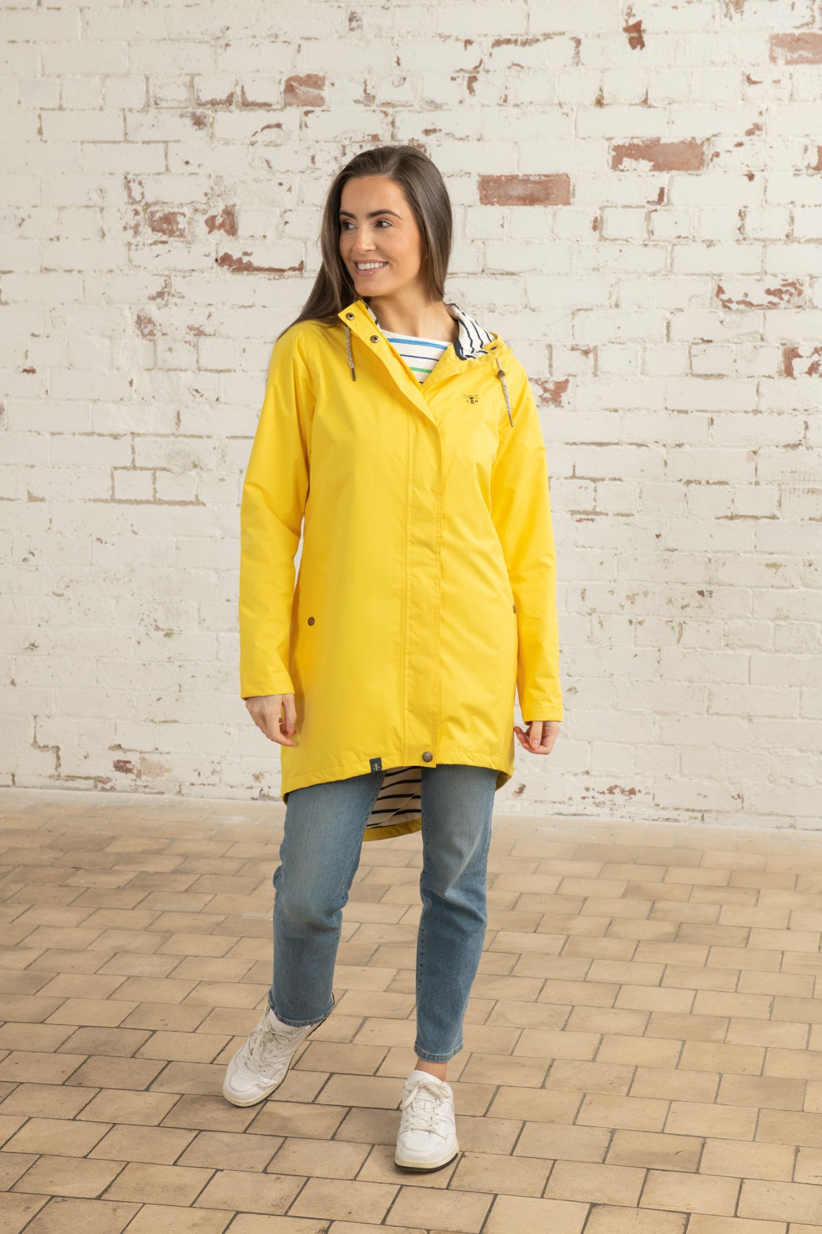 An image of the Lighthouse Ladies Beachcomber Long Coat