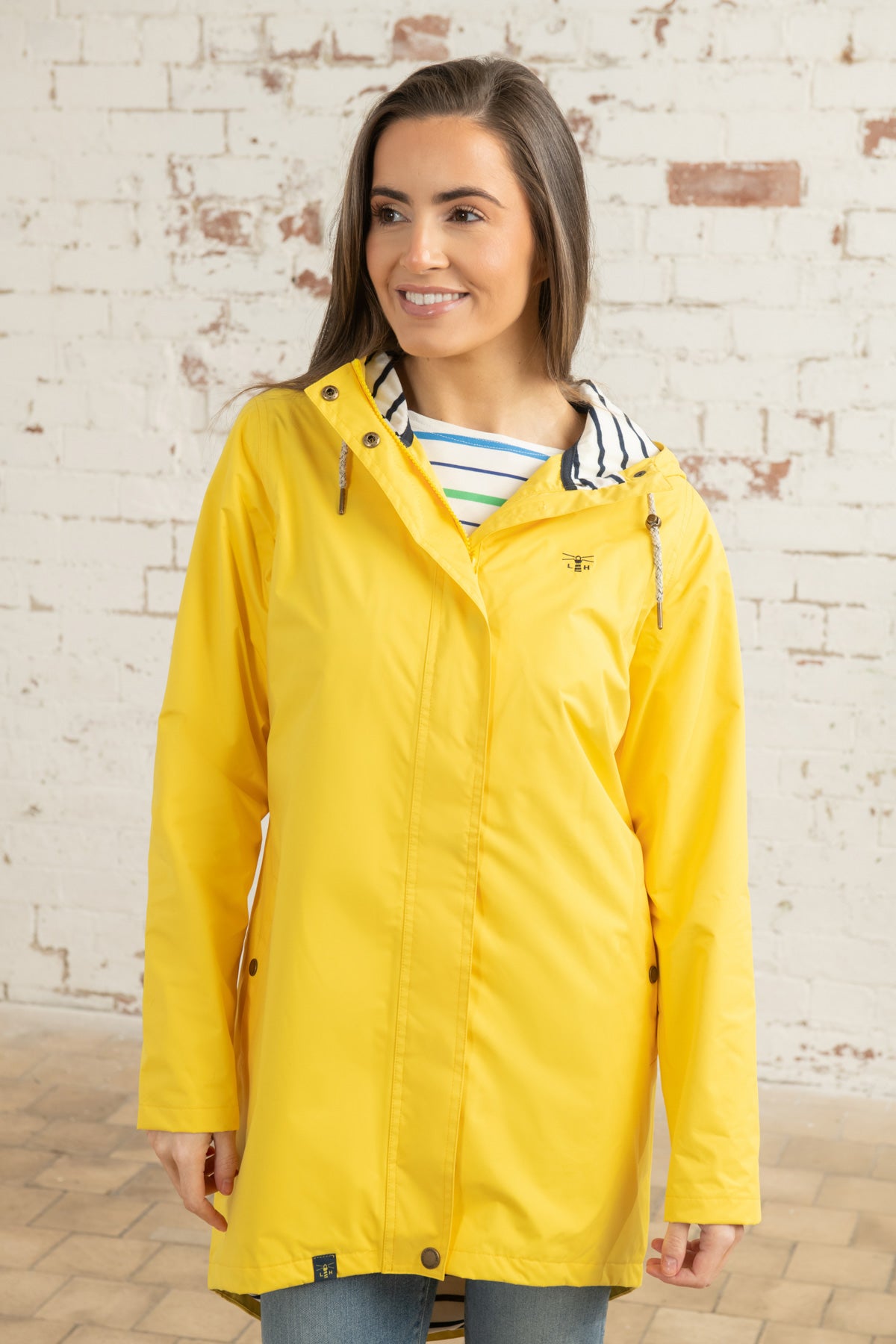 An image of the Lighthouse Ladies Beachcomber Long Coat