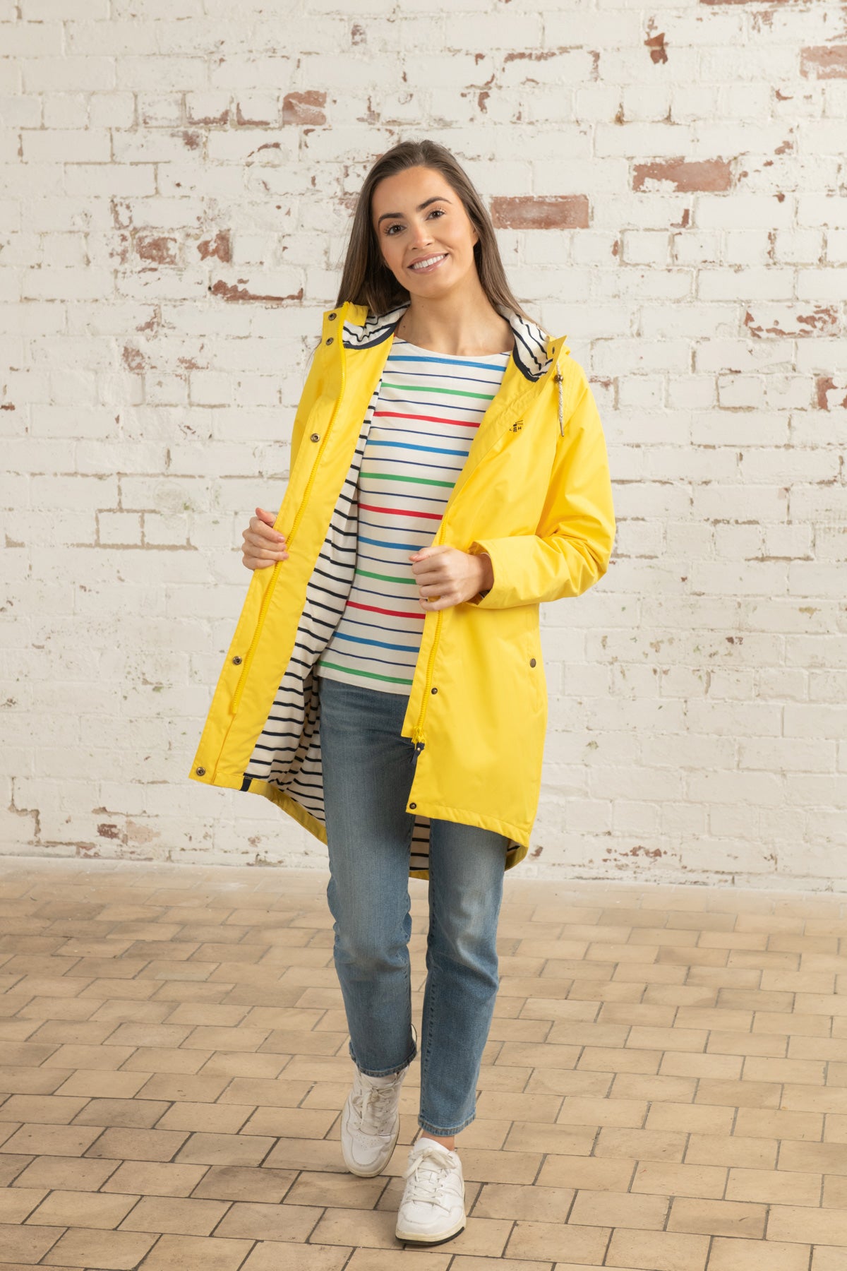 An image of the Lighthouse Ladies Beachcomber Long Coat