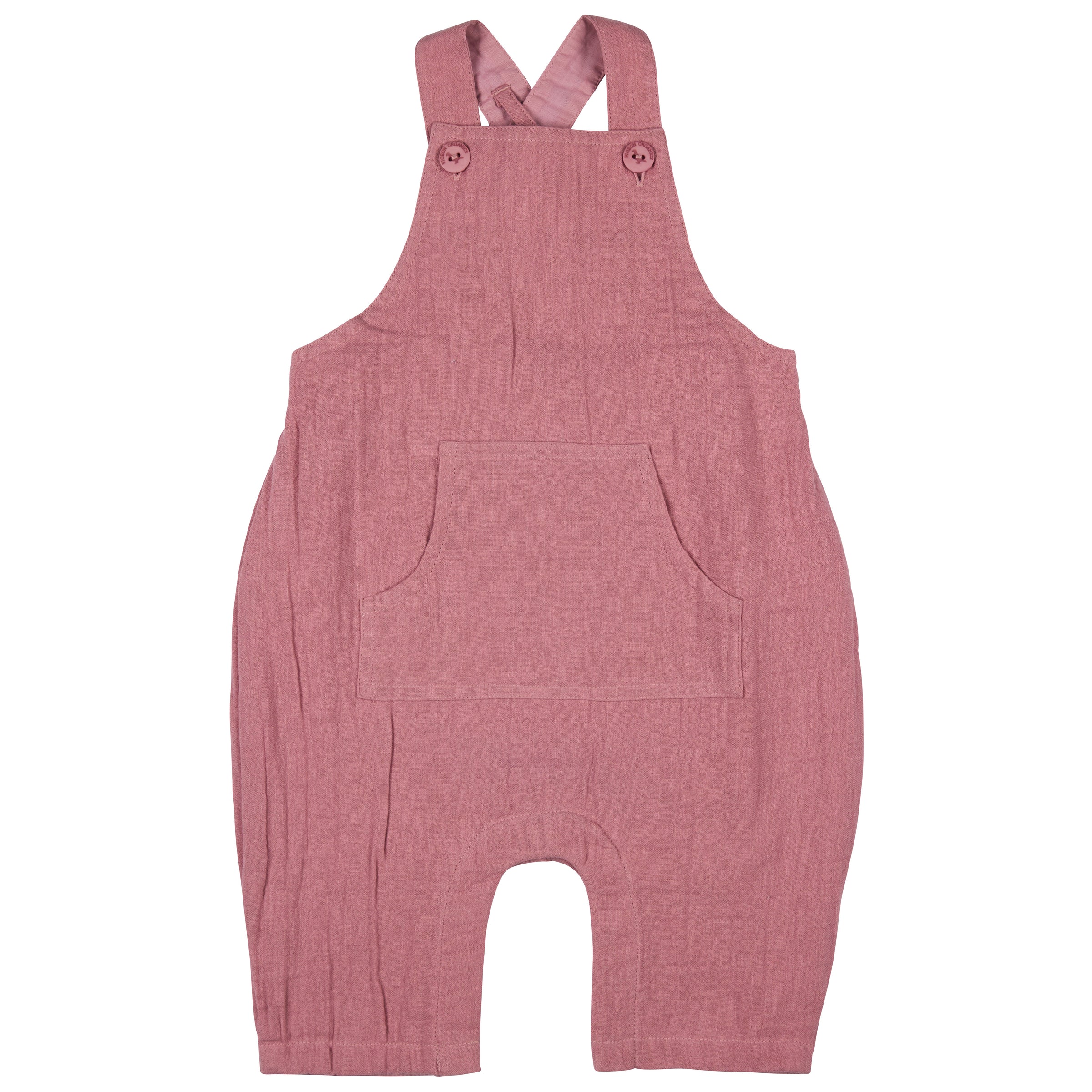 An image of the Pigeon Baby Dungarees