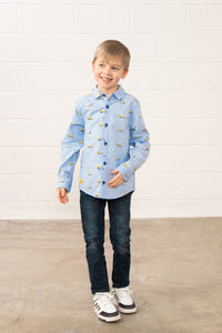 An image of the Lighthouse Charlie Shirt