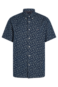 Cotton Linen Paisley Shirt
