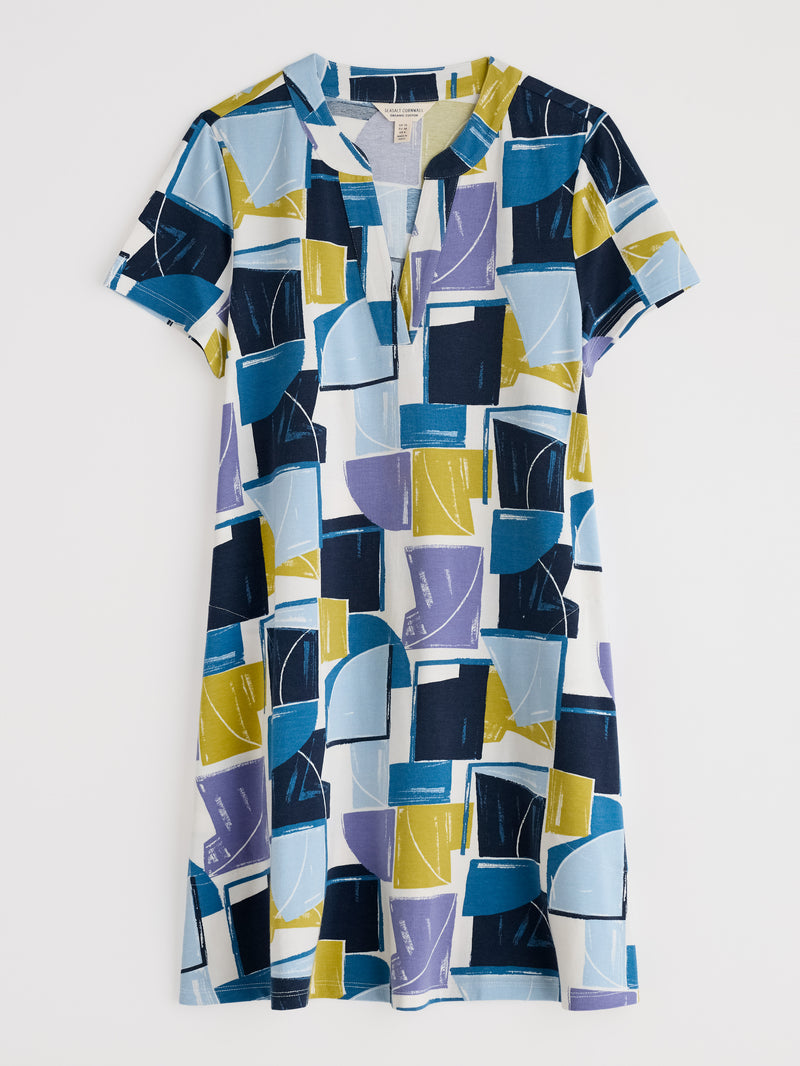 An image of the Seasalt Short Sleeve Wreathe Tunic