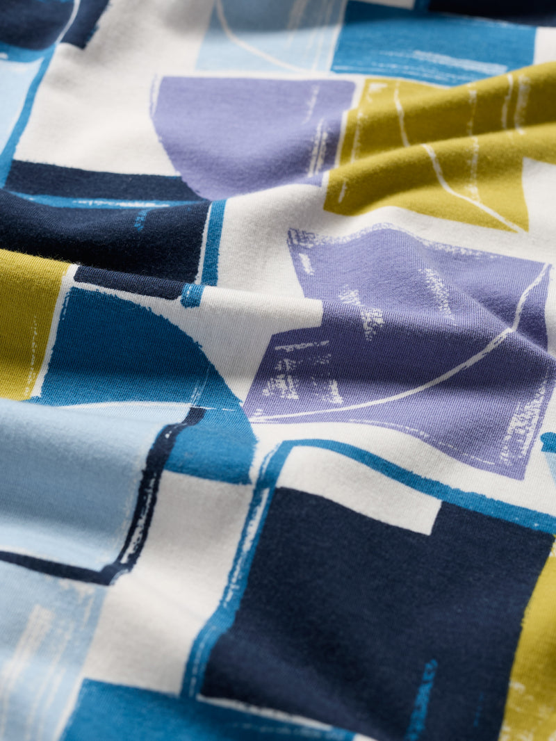 An image of the Seasalt Short Sleeve Wreathe Tunic