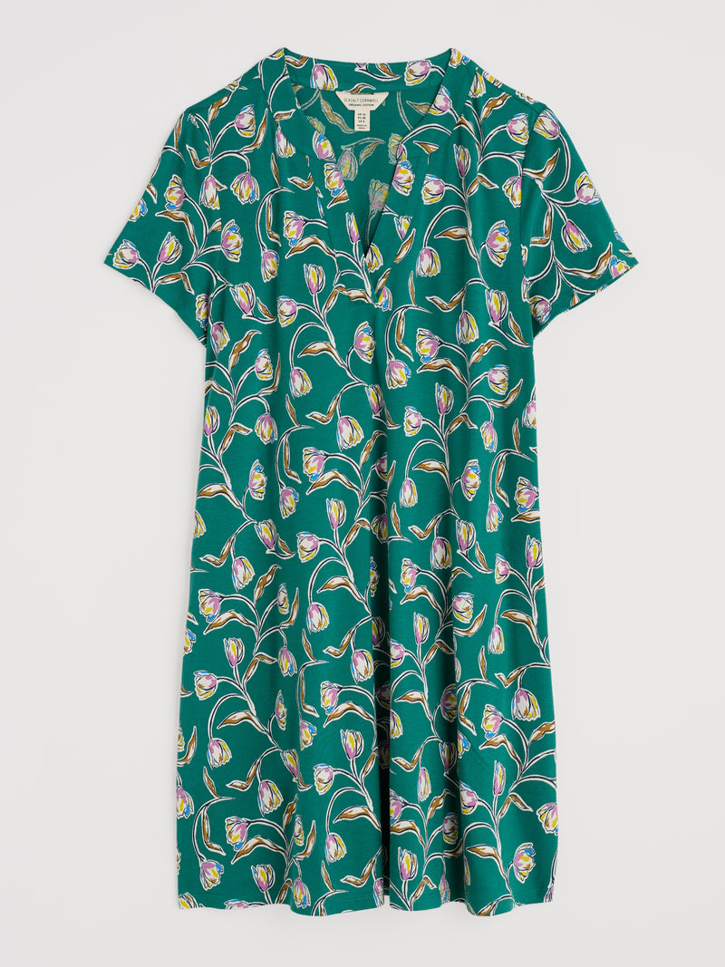An image of the Seasalt Short Sleeve Wreathe Tunic