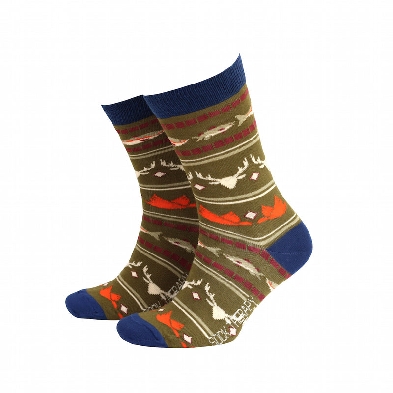 An image of the Smiling Faces Country Pursuits - Bamboo Socks