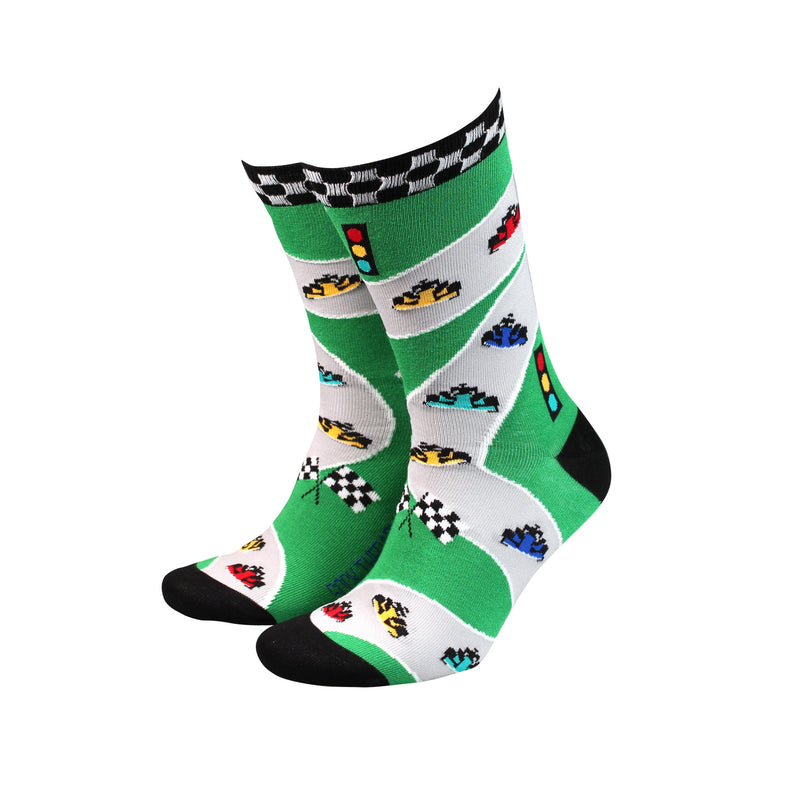 An image of the Smiling Faces Formula One - Bamboo Socks