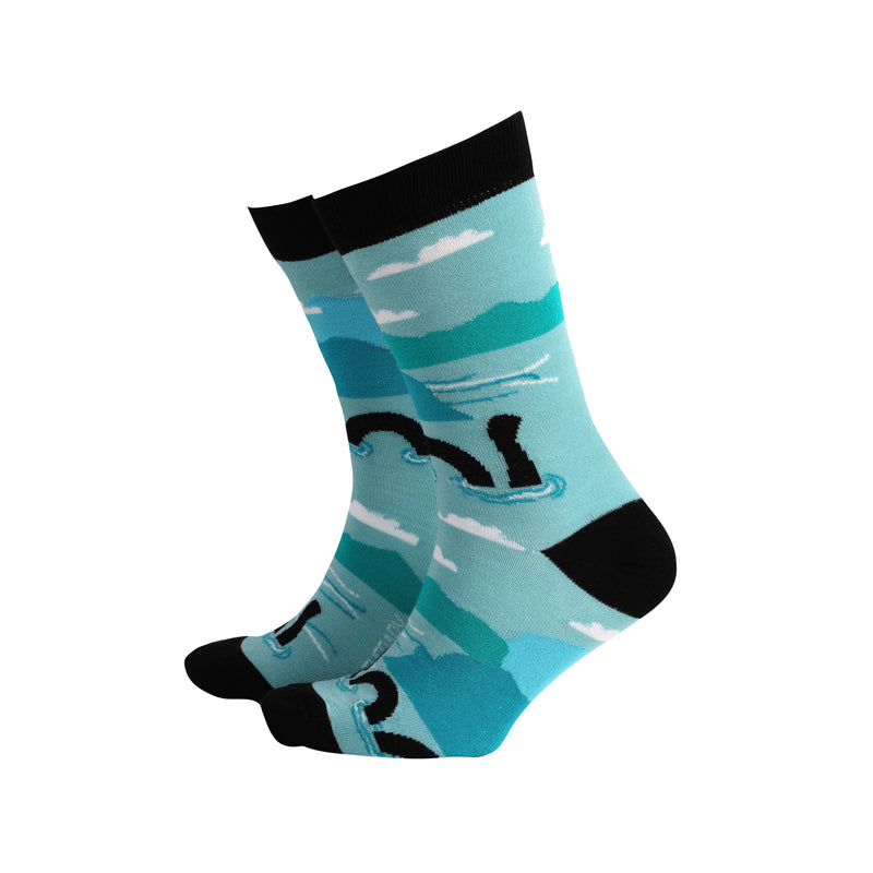 An image of the Smiling Faces Nessie - Bamboo Socks