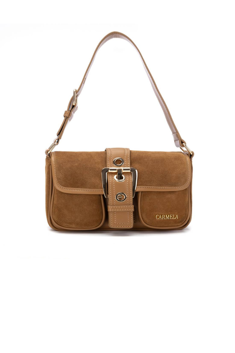 Suede Handbag