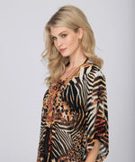 An image of the Pia Rossini Saffie Kaftan