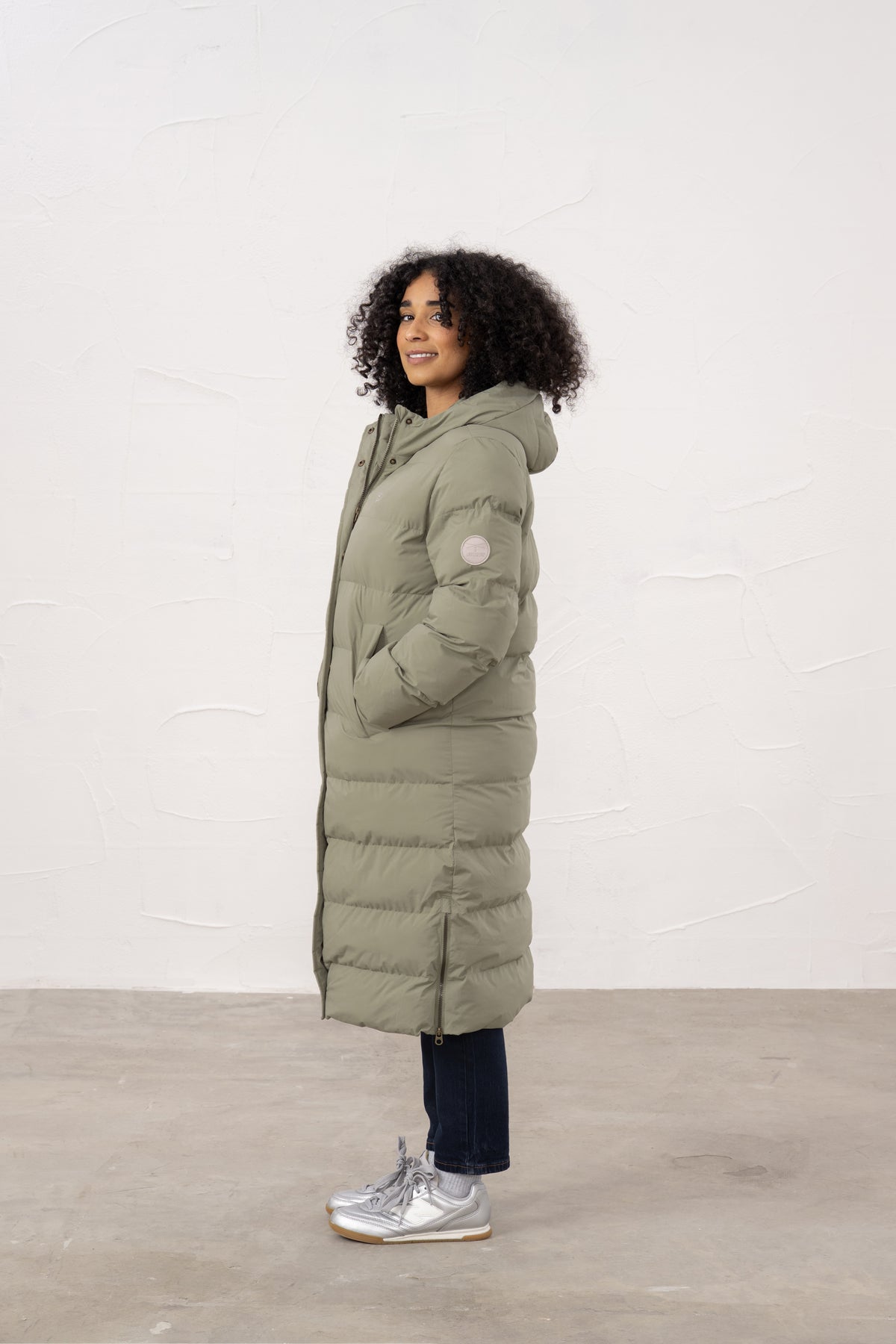 An image of the Lighthouse Savannah Ladies Long Coat