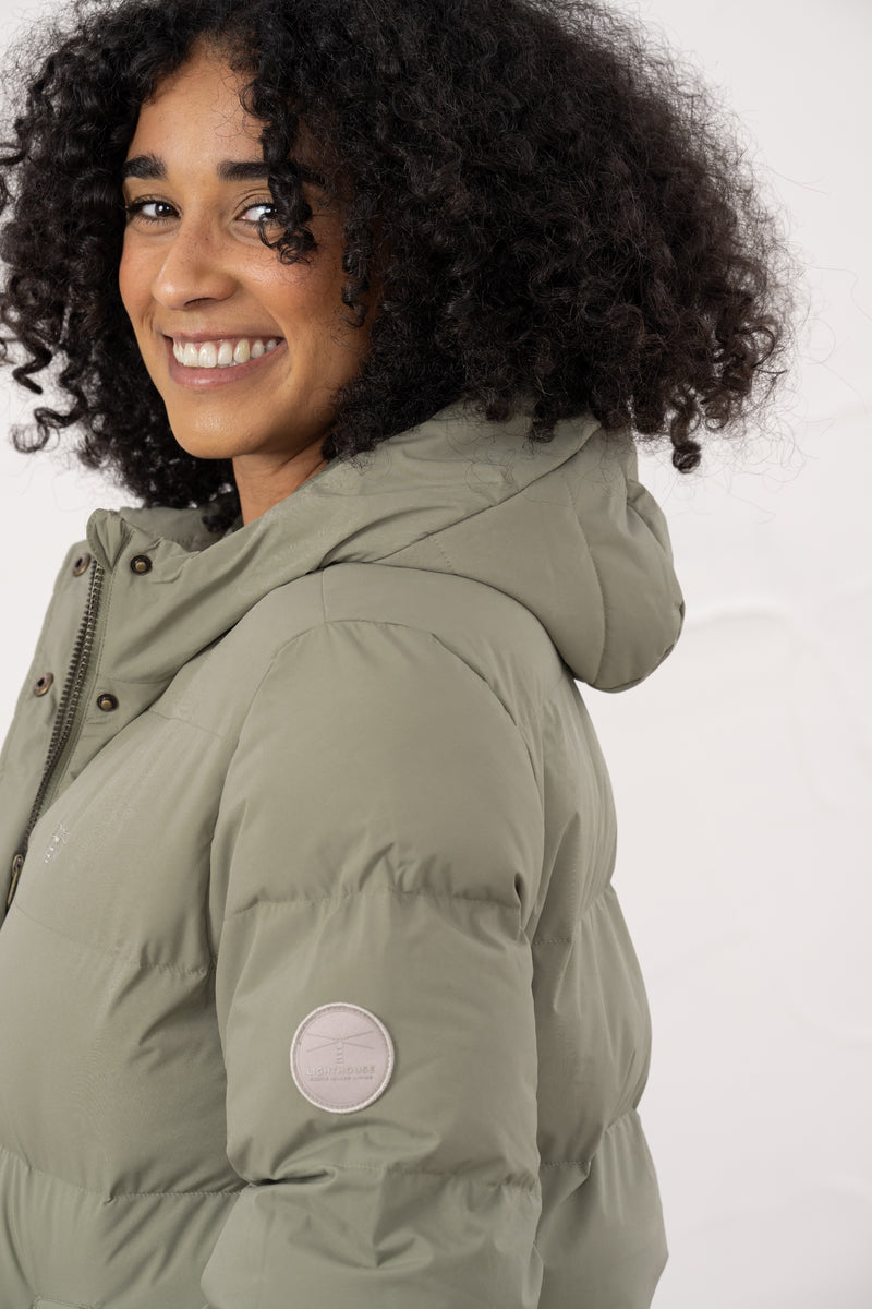 An image of the Lighthouse Savannah Ladies Long Coat