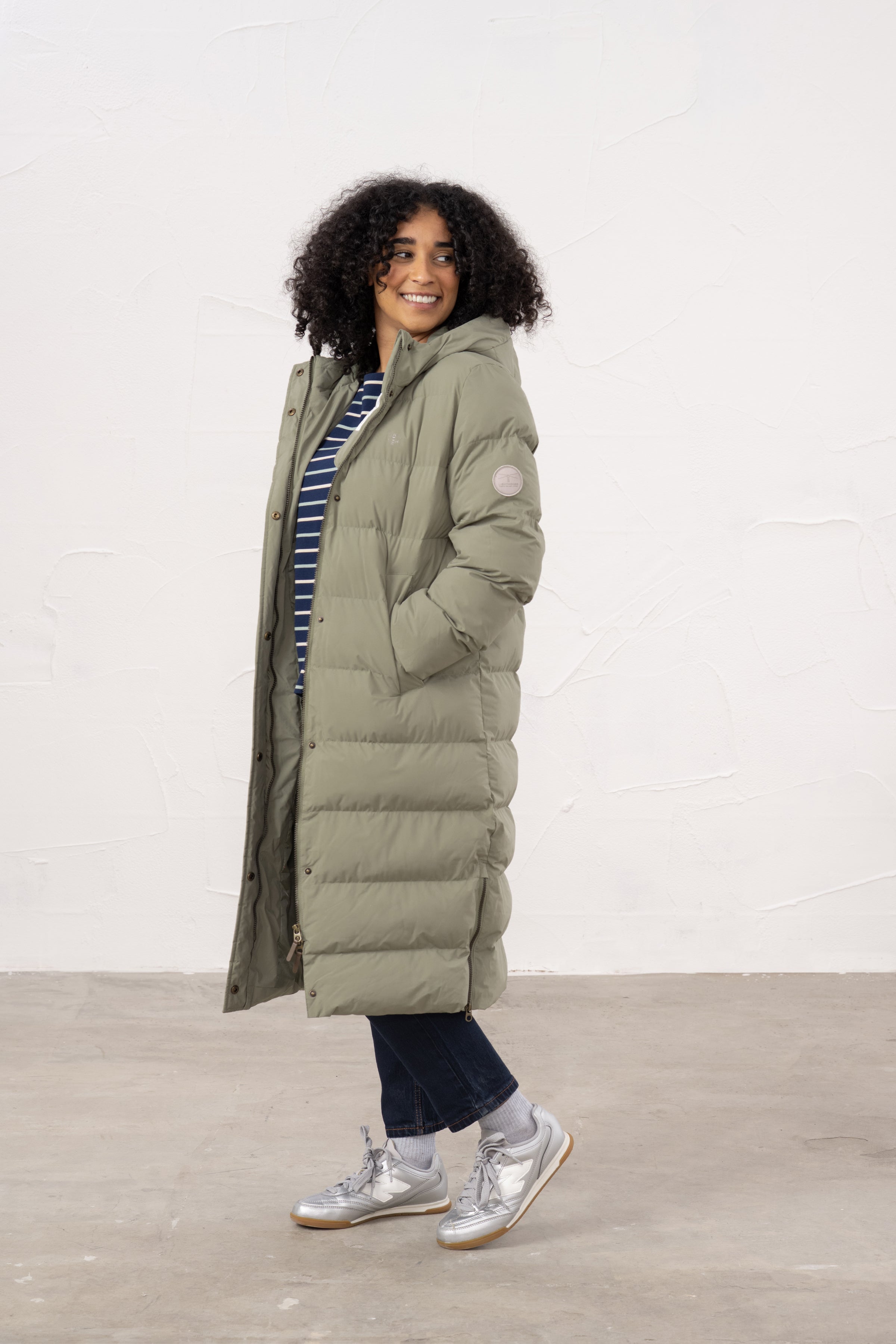 An image of the Lighthouse Savannah Ladies Long Coat