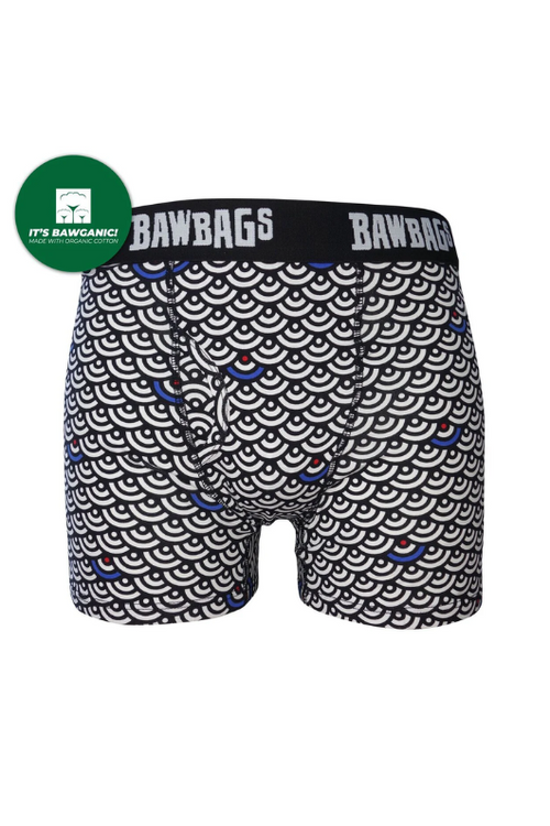 An image of the Bawbags Scallops Boxer Shorts.