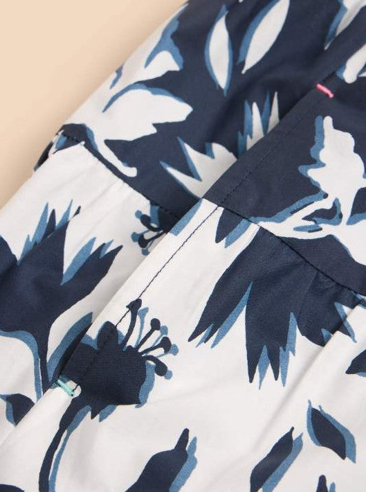 An image of the White Stuff Mayra Print Midi Skirt