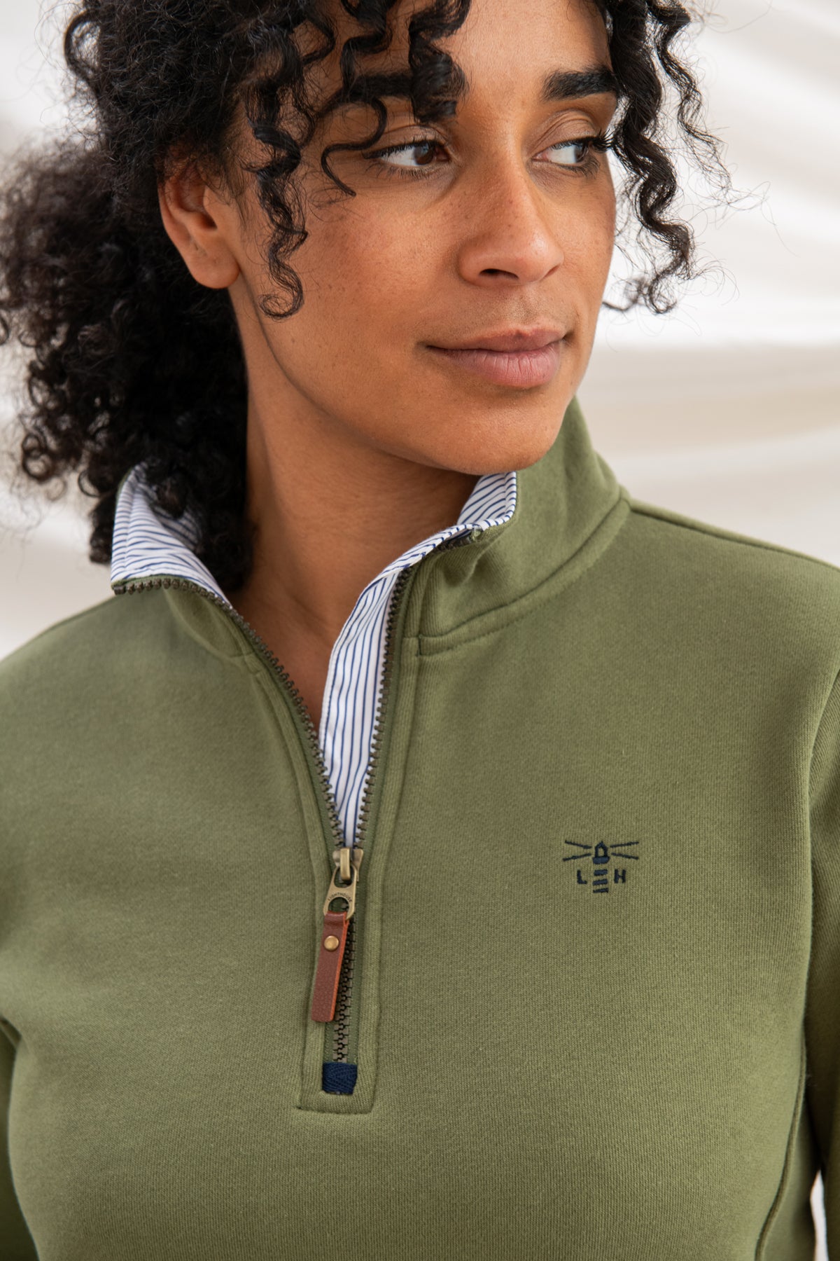 An image of the Lighthouse Ladies Shore Sweatshirt