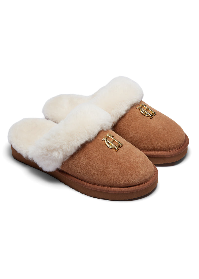 An image of the Holland Cooper HC Shearling Slipper