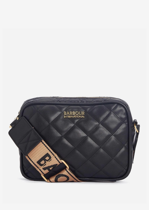 An image of the Barbour International Quilted Sloane Bag