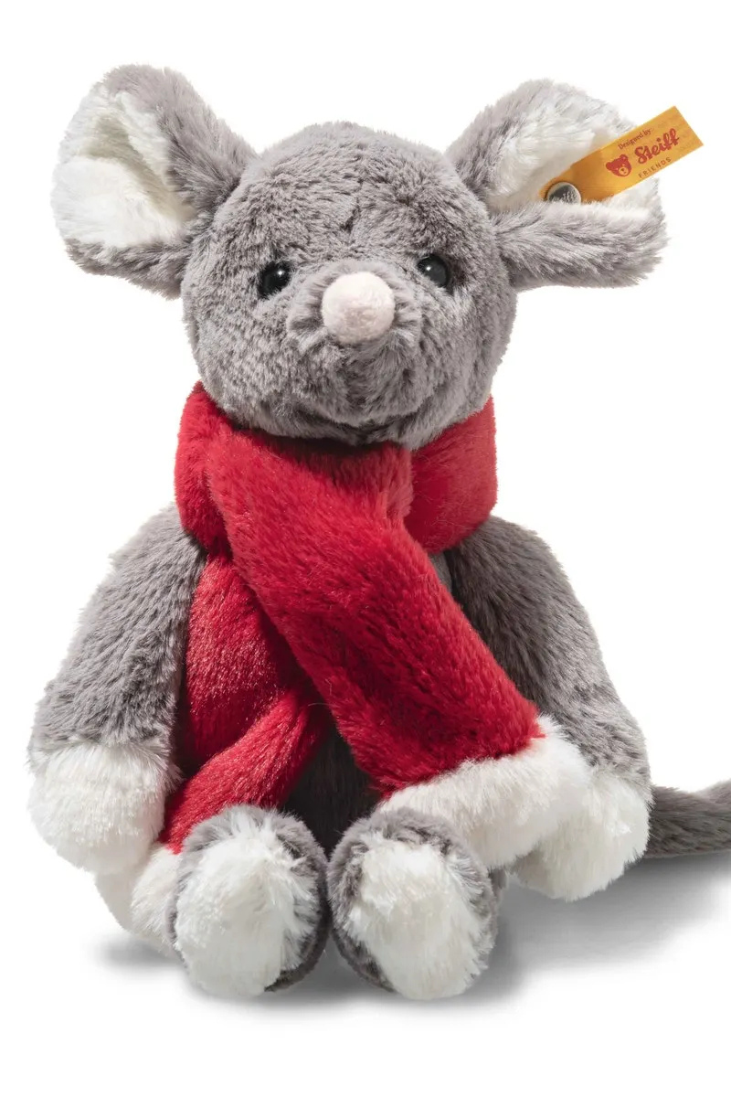 An image of the Steiff Mia Mouse Christmas