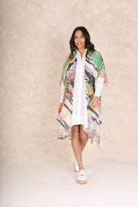 An image of the One Hundred Stars Spring White Throwover