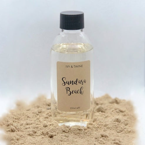 An image of the Ivy & Twine Sundara Beach Diffuser Refill 250ml