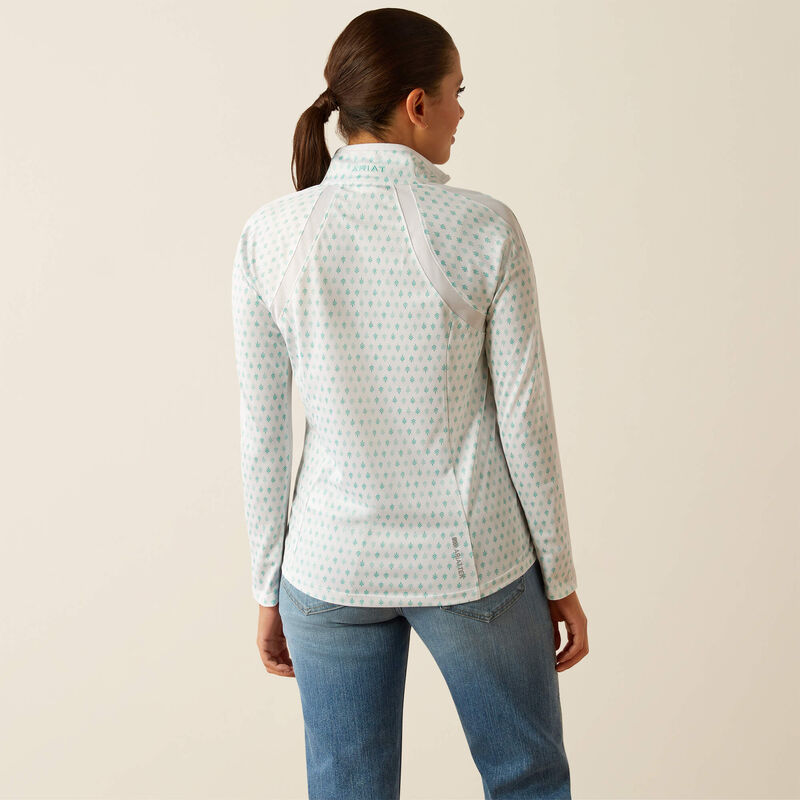 An image of the Ariat Sunstopper 3.0 1/4 Zip Baselayer