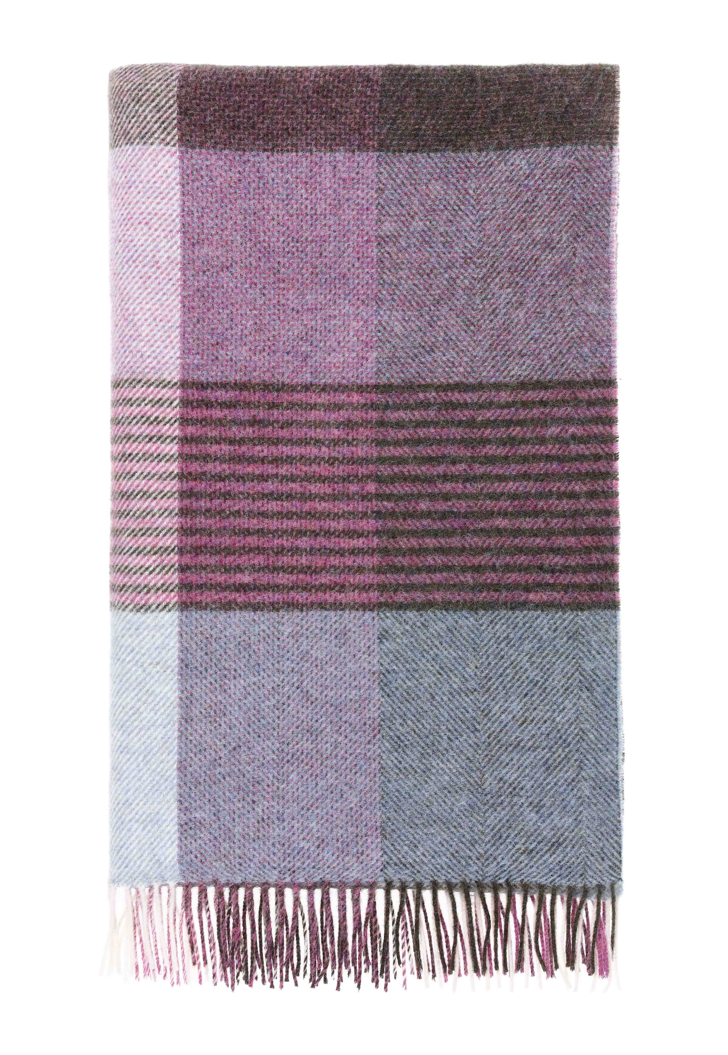 An image of the Bronte by Moon Lindley Design Pure Wool Throw