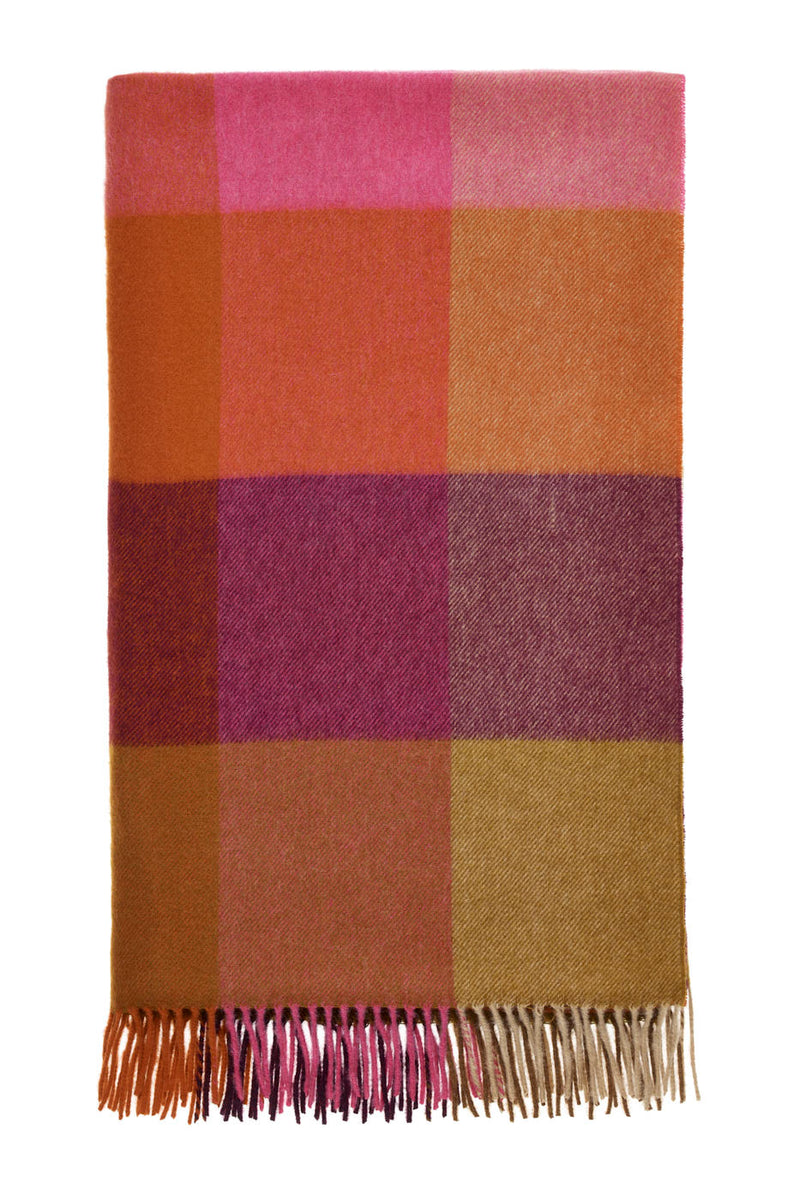 An image of the Bronte by Moon St Davids Design Merino Wool Throw