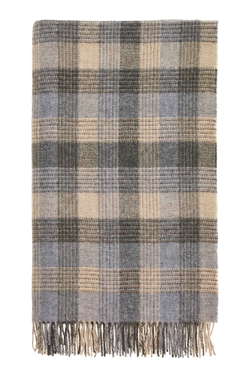 An image of the Bronte by Moon Patchwork Merino Throw