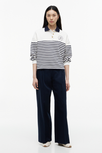 Relaxed Polo Sweatshirt
