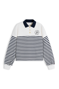 Relaxed Polo Sweatshirt